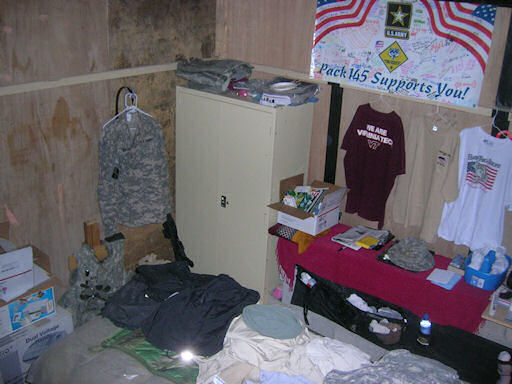 front portion of the living space